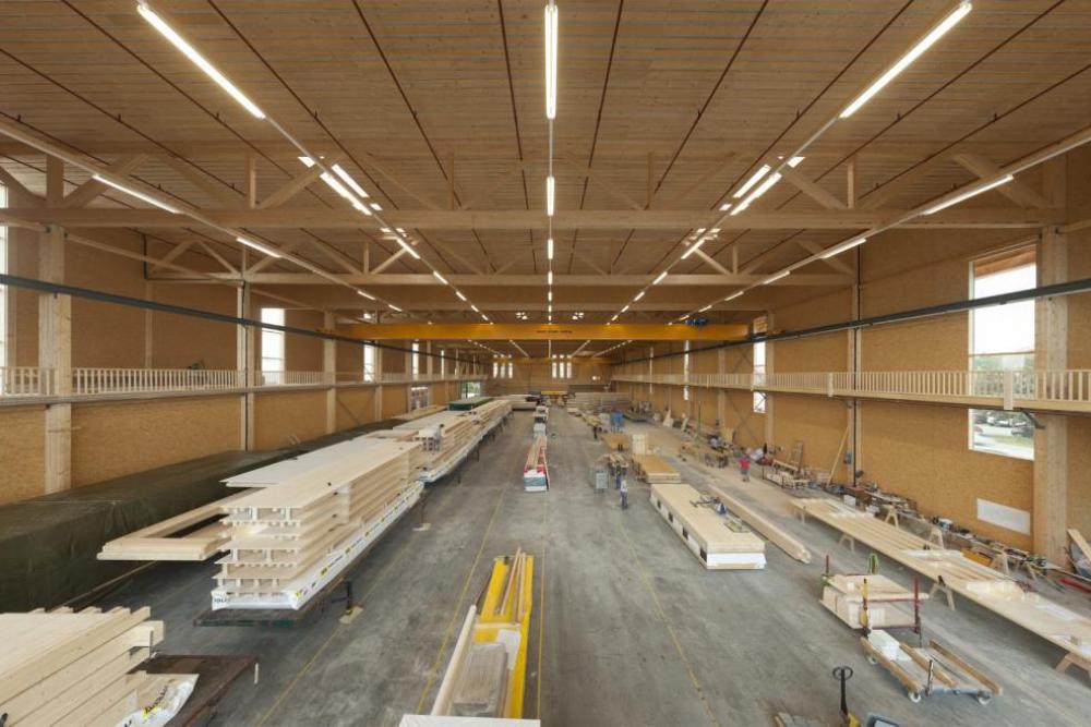 Werk II Hector Egger Holzbau AG, Langenthal